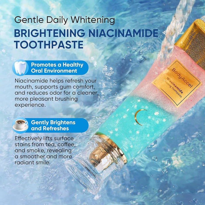 BodyAccel Niacinamide Whitening Toothpaste