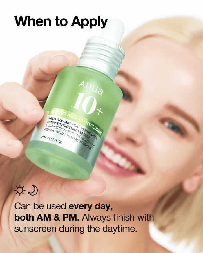 Anua Azelaic Acid 10% Redness Serum – 30ml