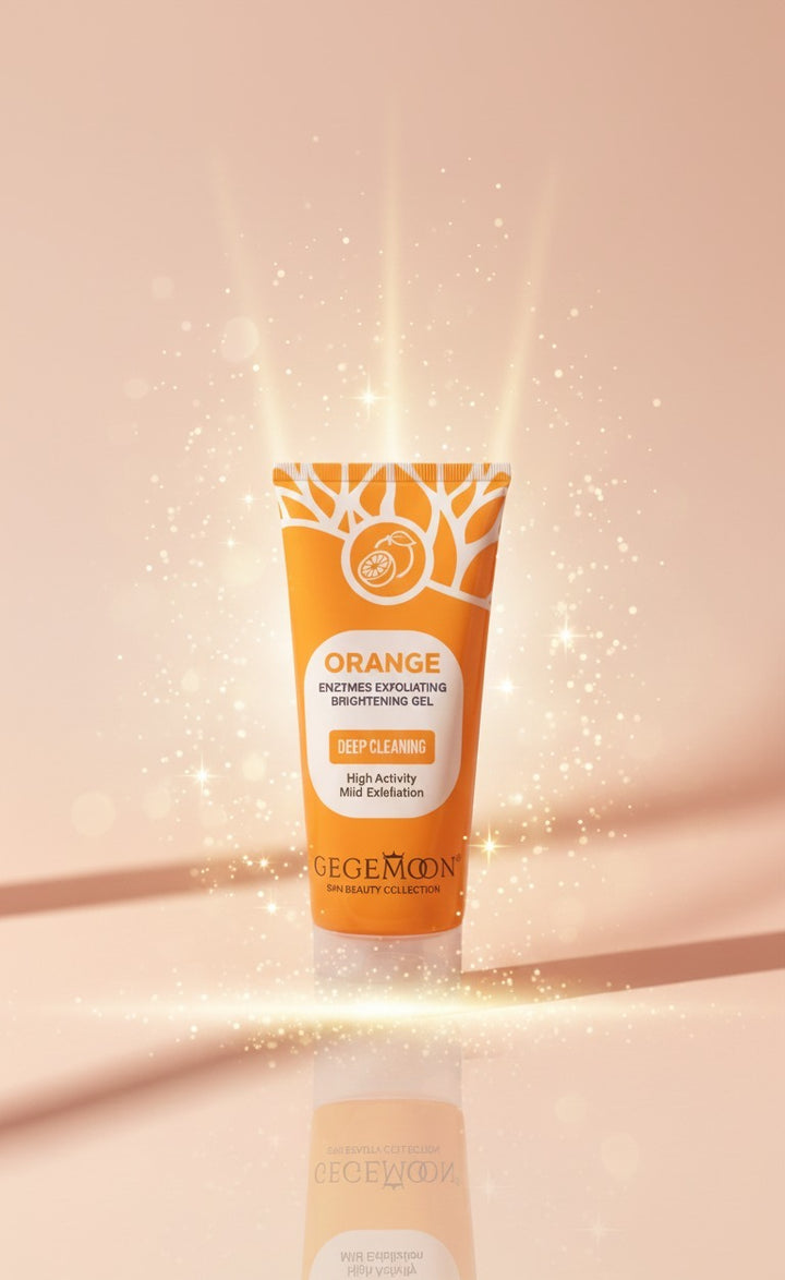 Orange exfoliating whitening gel