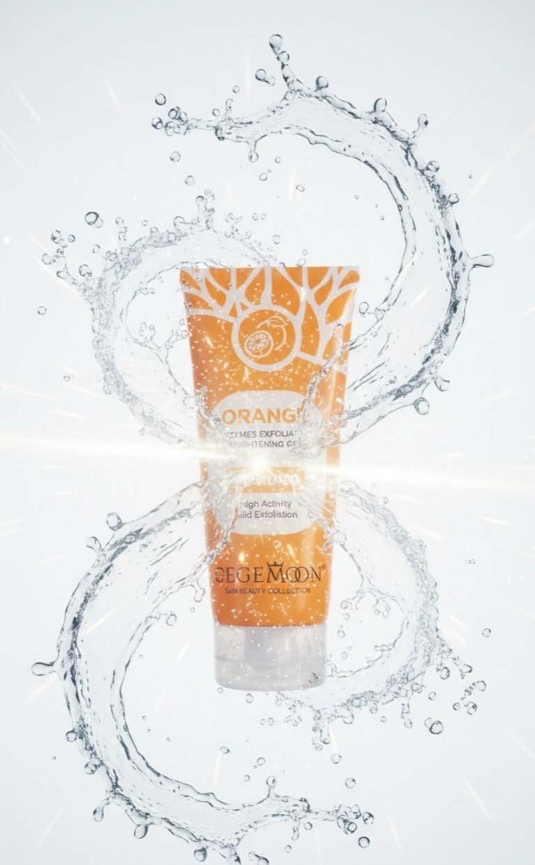 Orange exfoliating whitening gel