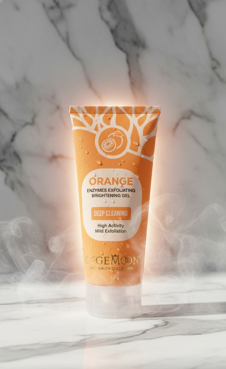 Orange exfoliating whitening gel