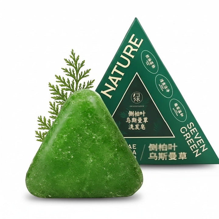 Seven Green Triangle Soap