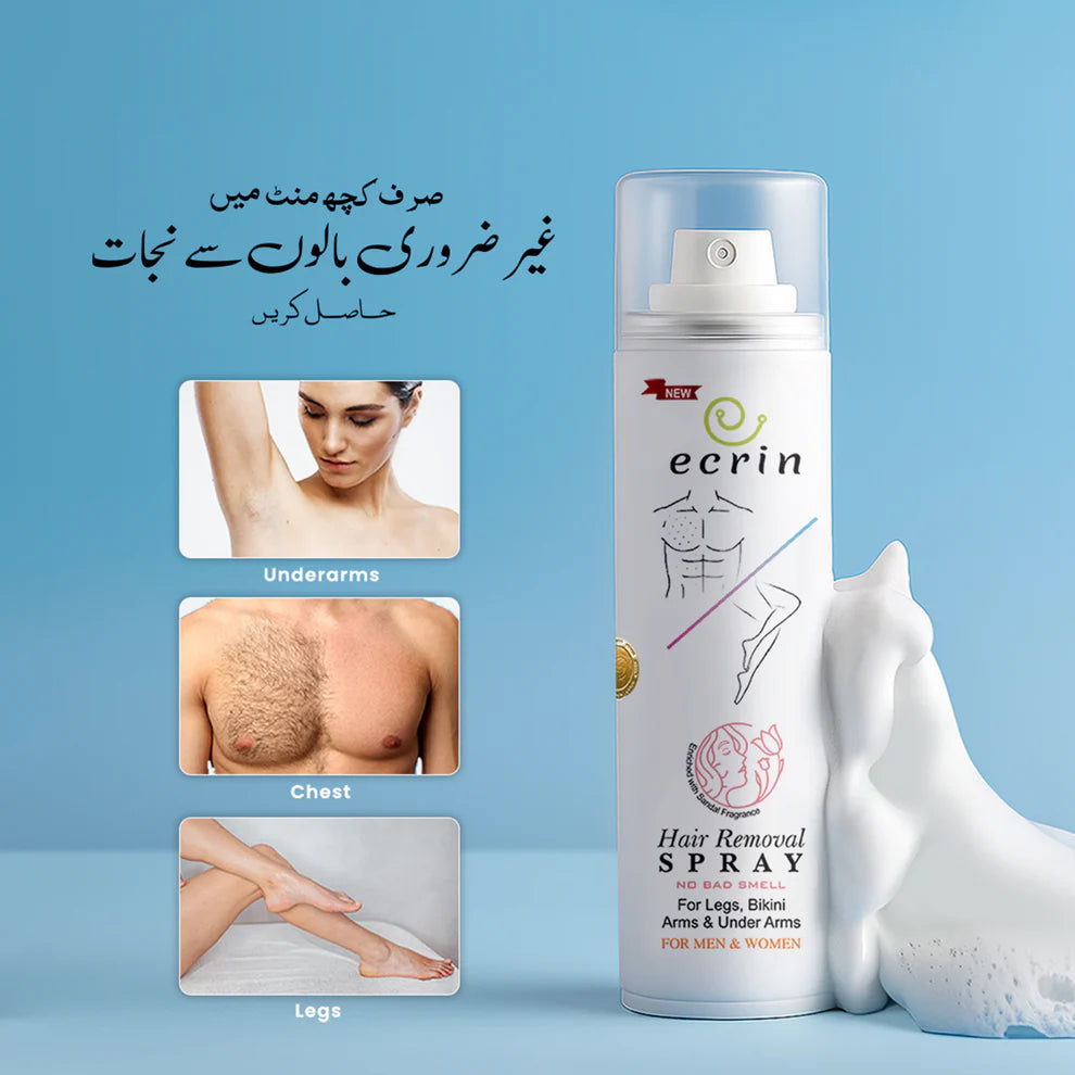 Ecrin Unisex Hair Removal Foam – 200ml