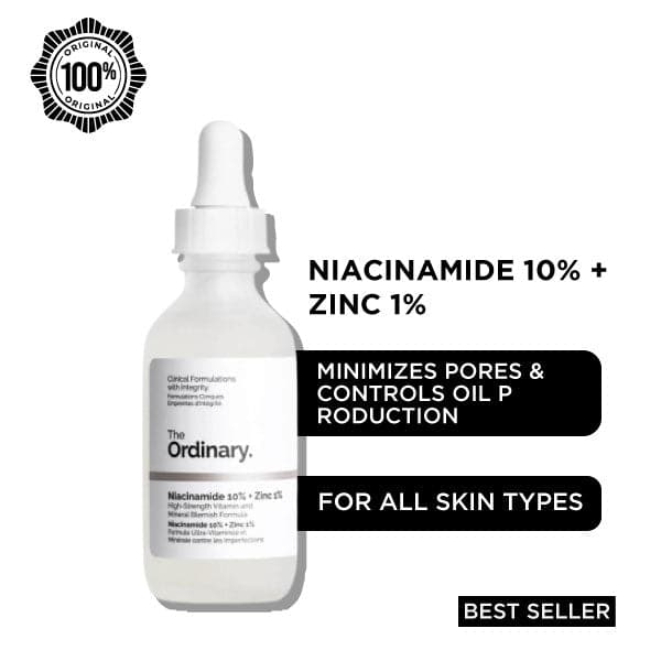 The Ordinary Niacinamide + Zinc Serum – 30ml